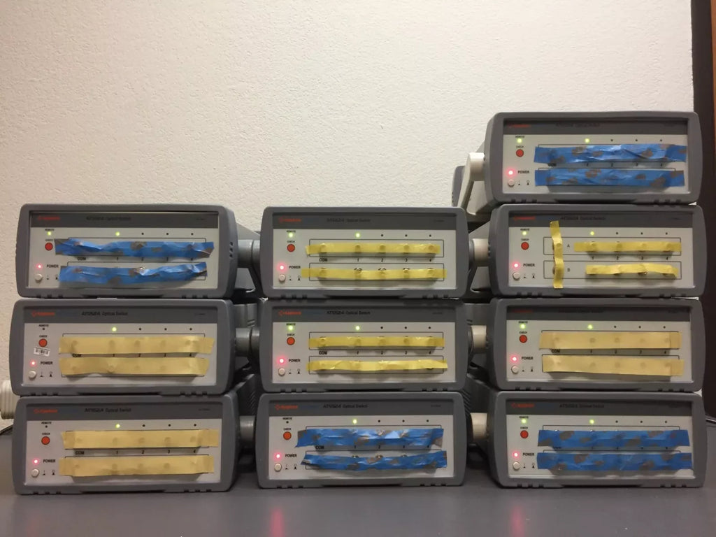 Applent AT5524 2x4 Optical Switch for Fiber Optic Testing - ZYYKZ Test Equipment