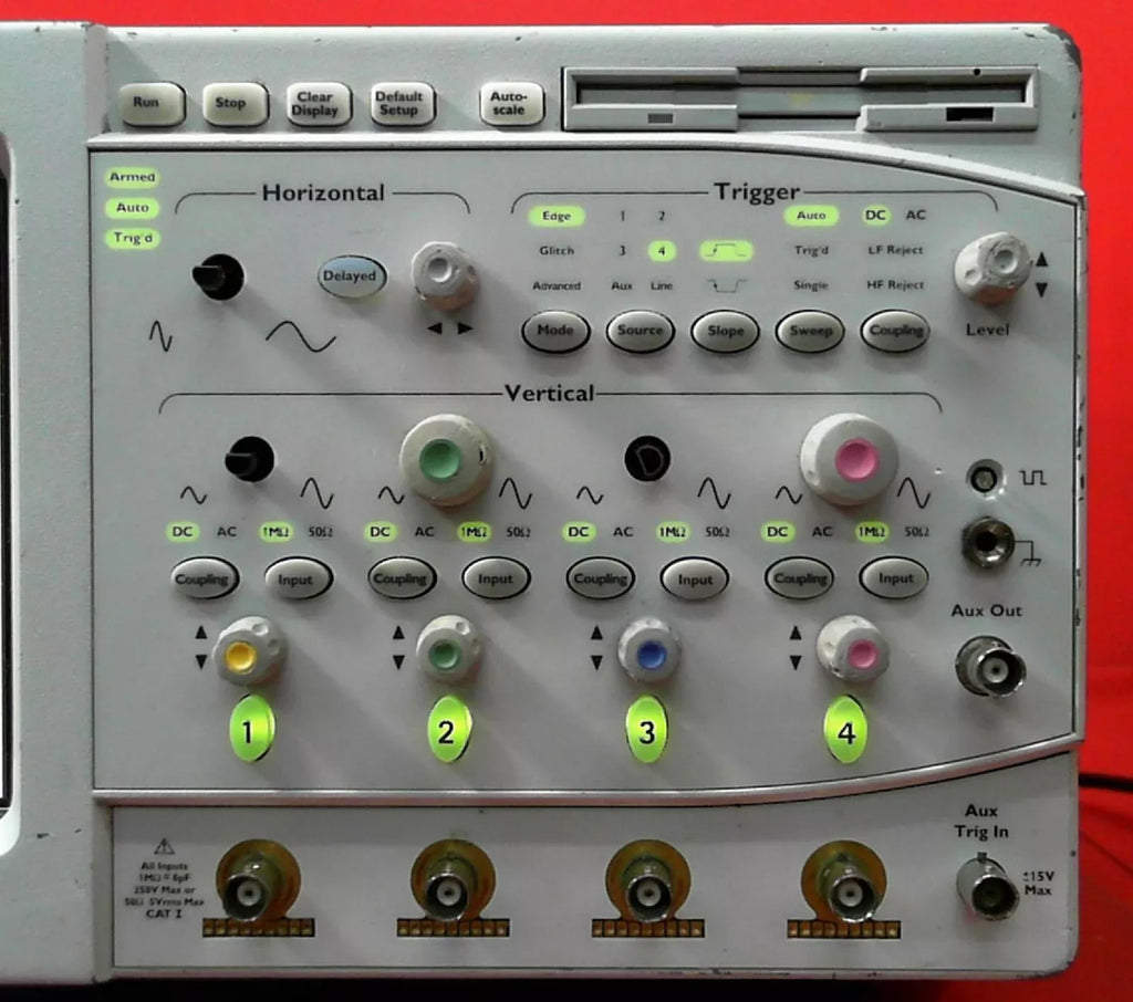 Agilent 54825N Infiniium Oscilloscope 500 MHz 2 GSa/s - ZYYKZ Test Equipment