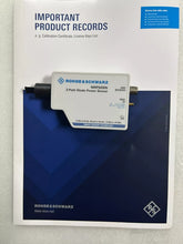 Load image into Gallery viewer, Rohde &amp; Schwarz NRP50SN Three-Path Diode LAN Power Sensor 50 MHz–50 GHz - ZYYKZ Test Equipment