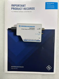 Rohde & Schwarz NRP50SN Three-Path Diode LAN Power Sensor 50 MHz–50 GHz - ZYYKZ Test Equipment