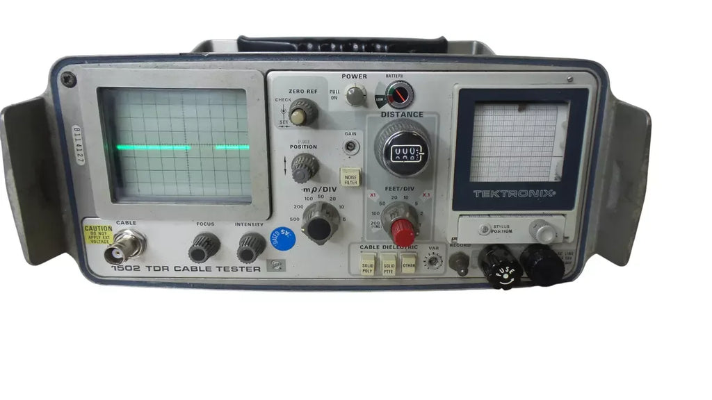 Tektronix 1502 Time Domain Reflectometer (TDR) Cable Tester - ZYYKZ Test Equipment
