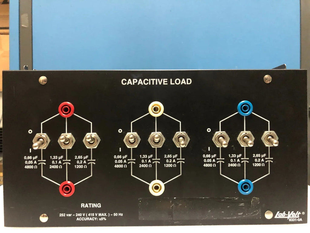 Lab-Volt 8331-0A Precision Capacitive Load Module - ZYYKZ Test Equipment