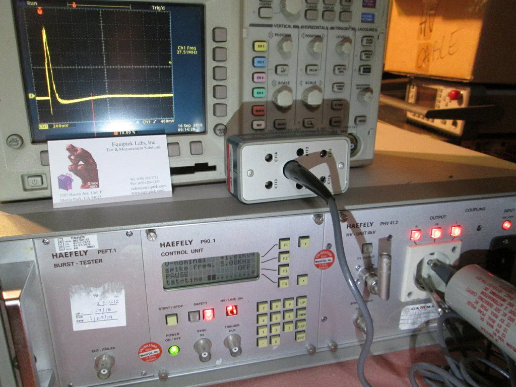 Haefely HV Burst Test System 4kV for High Voltage Testing - ZYYKZ Test Equipment
