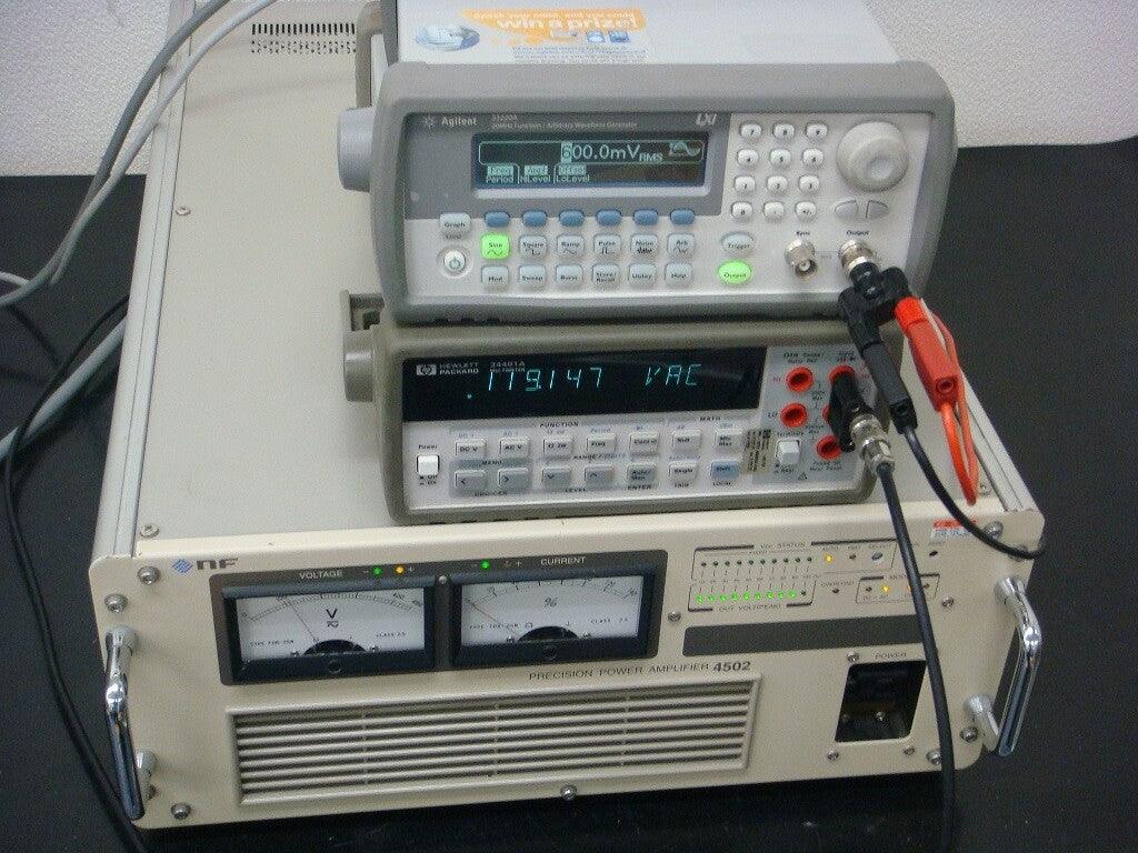 NF 4502 Precision Power Amplifier for RF Applications - ZYYKZ Test Equipment