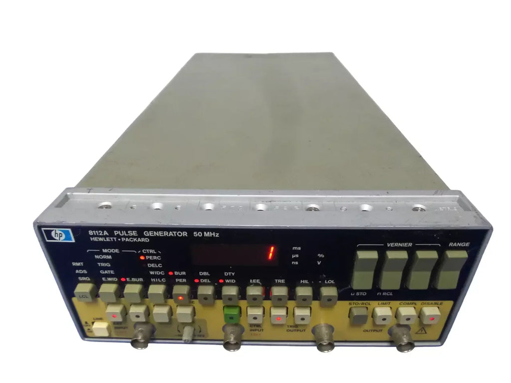 HP 8112A 50MHz Precision Pulse Generator for Accurate Signal Testing - ZYYKZ Test Equipment