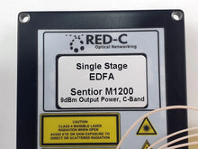 Cargar imagen en el visor de la galería, RED-C Sentior M1200 C-Band Optical Single Stage EDFA 9dBm Output - ZYYKZ Test Equipment