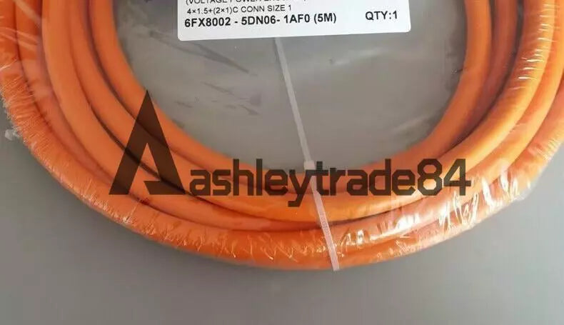SIEMENS 6FX8002-5DN06-1AF0 Power Cable Wire - 5M Length