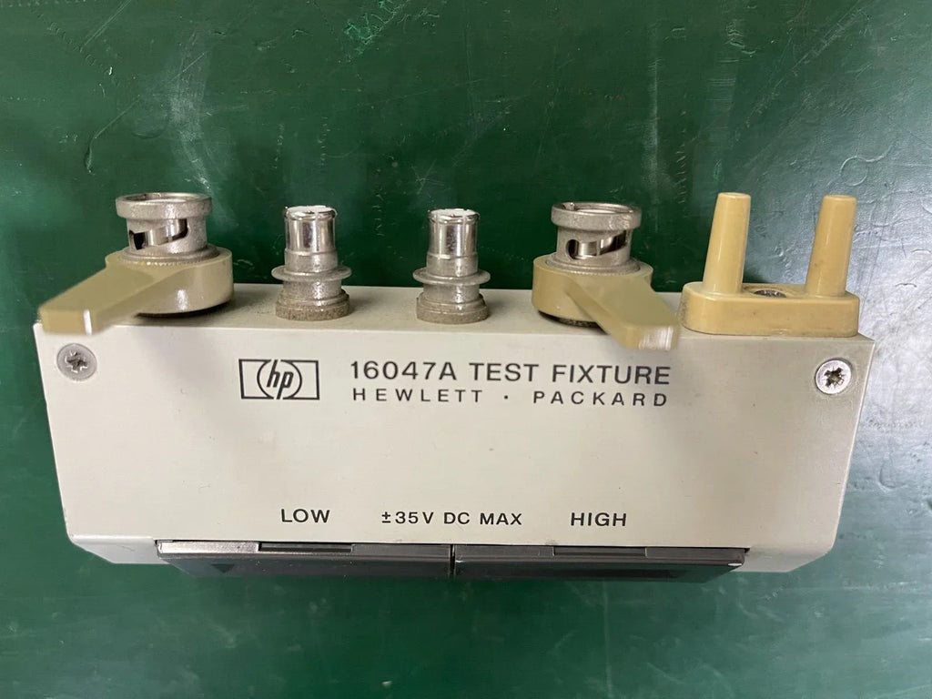 HP Agilent 16047A LCR Impedance Test Fixture for Precision Impedance Analyzers - ZYYKZ Test Equipment