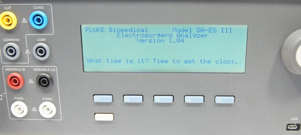 Fluke Biomedical QA-ESIII Electrosurgery Analyzer for Surgical Device Testing - ZYYKZ Test Equipment