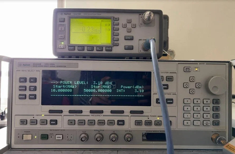 Agilent 83650B Synthesized Sweep Signal Generator 10 MHz to 50 GHz - ZYYKZ Test Equipment