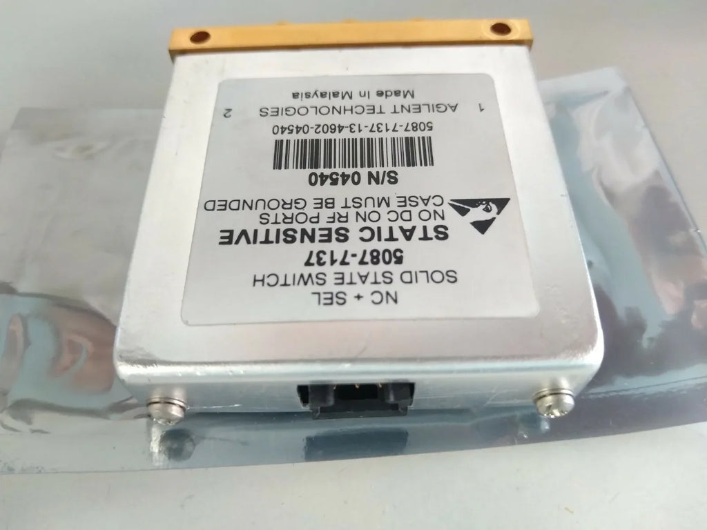 Keysight 5087-7137 Solid State RF Switch Assembly by HP Agilent - ZYYKZ Test Equipment