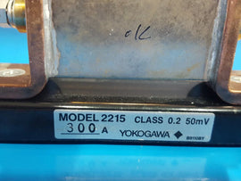 Yokogawa Model 2215 Class 0.2 Precision Current Shunt 50mV 5A - ZYYKZ Test Equipment