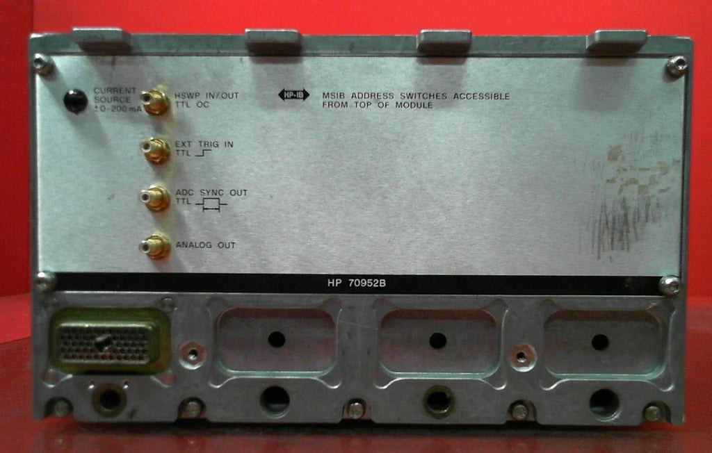 Agilent 70952B Optical Spectrum Analyzer Module 600 to 1700 nm - ZYYKZ Test Equipment
