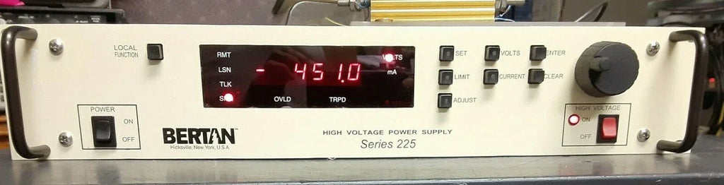 BERTAN High Voltage Lab Power Supply 1000V 30mA Precision Output - ZYYKZ Test Equipment
