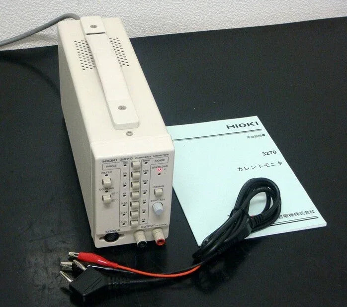 Hioki 3270 Precision DC Current Monitor with High Accuracy - ZYYKZ Test Equipment