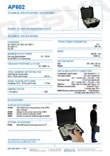 Load image into Gallery viewer, CESVA AP602 Amplifier for Omni-Directional Sound Source Noise Generator