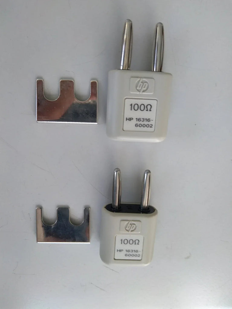 HP Agilent 16316A 100Ω Balanced to 50Ω Unbalanced RF Converter with HP 16316-60002 Adapter - ZYYKZ Test Equipment