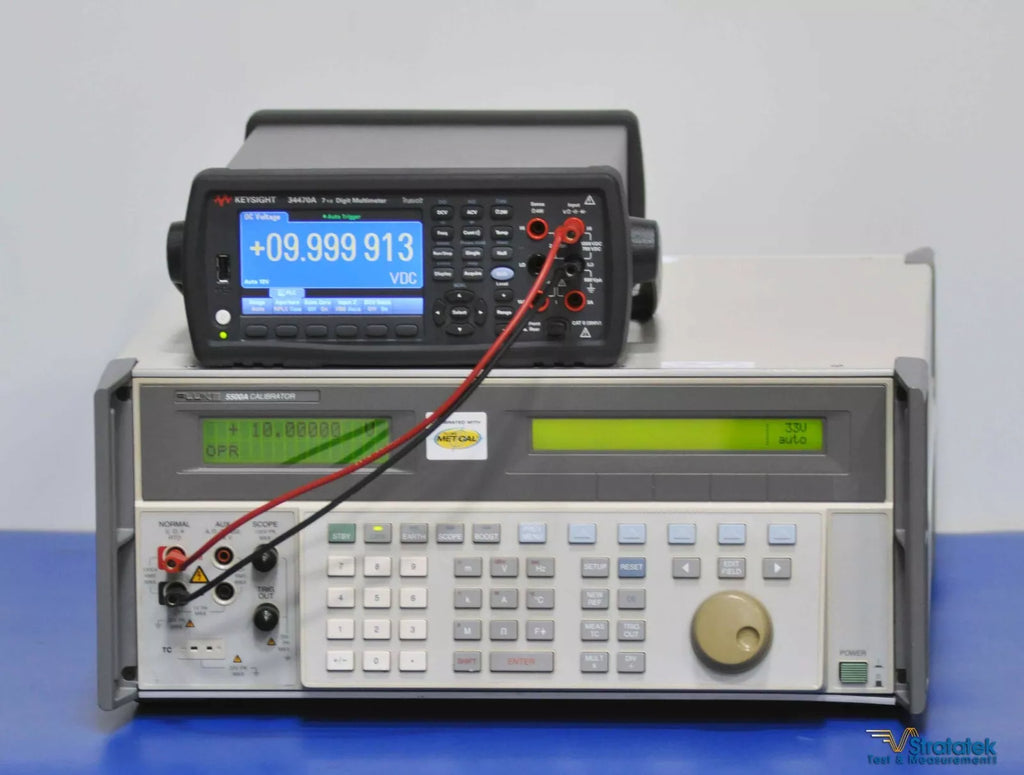 Fluke 5500A Multifunction Calibrator - NIST Calibrated Multi-Product Calibration Tool