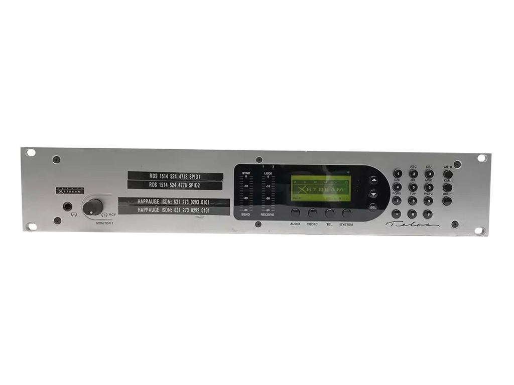 Telos Zephyr Xstream RM ISDN Digital Audio Transceiver - ZYYKZ Test Equipment