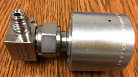 Nupro Swagelok SS-HBVCR4-C High Pressure Bellows Pneumatic Valve - ZYYKZ Test Equipment