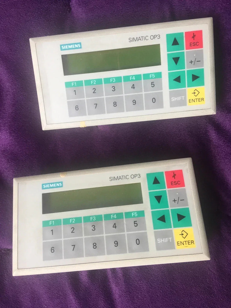 OP3 Control Panel Display Module - Industrial Interface Panel - ZYYKZ Test Equipment