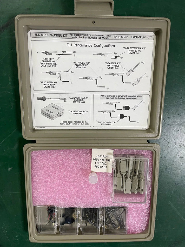 HP 16518-68701 Accessory Kit Expansion Board for Logic Analyzers - ZYYKZ Test Equipment