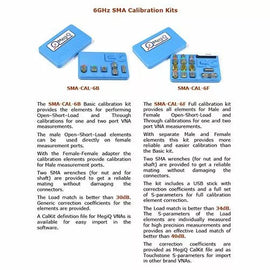 MegiQ CAL-SMA-6B 6GHz SMA Vector Network Analyzer Calibration Kit