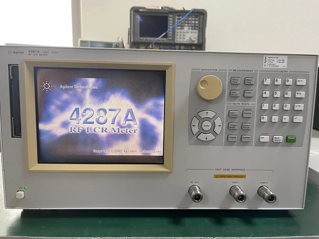 Agilent 4287A Precision RF LCR Meter for Component Testing - ZYYKZ Test Equipment