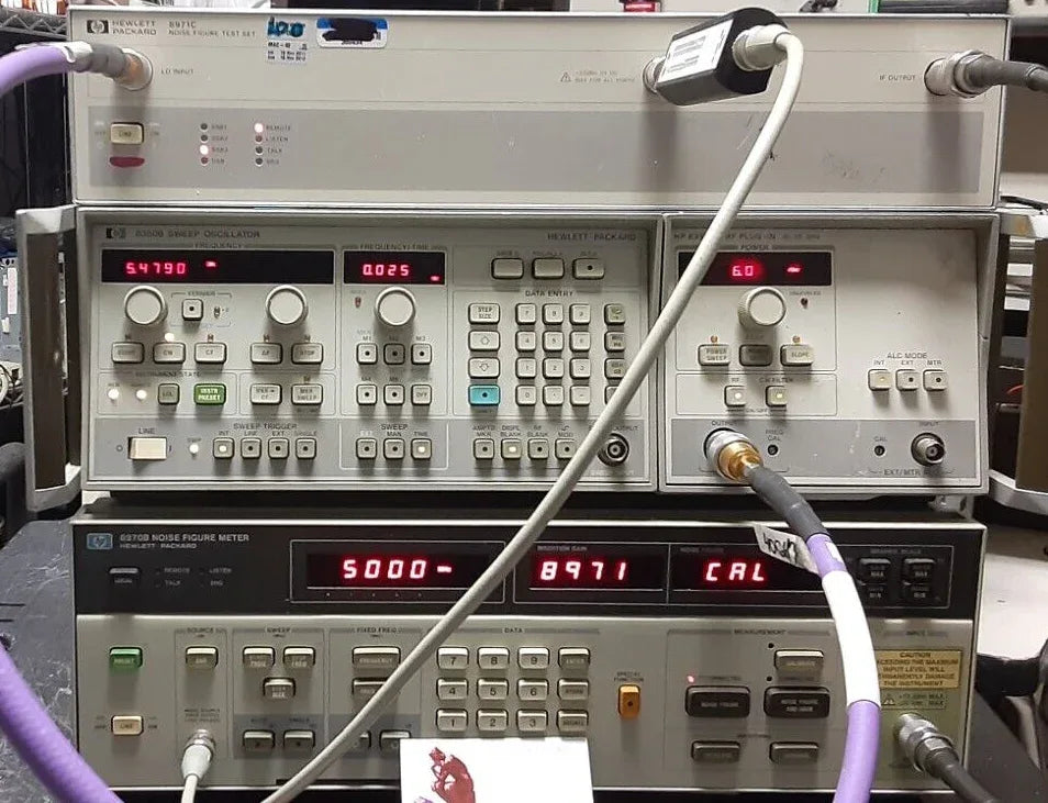 HP 8971C Noise Figure Test Set for RF and Microwave Measurements - ZYYKZ Test Equipment