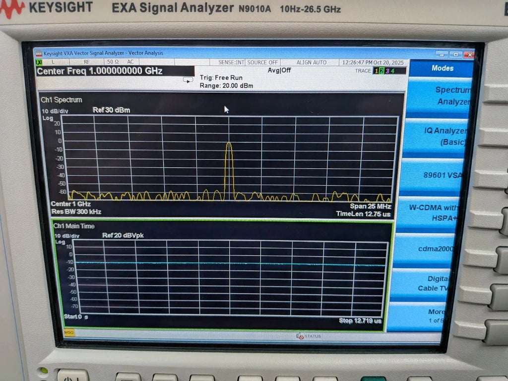 Agilent Keysight N9010A EXA Signal Spectrum Analyzer 26.5 GHz - ZYYKZ Test Equipment