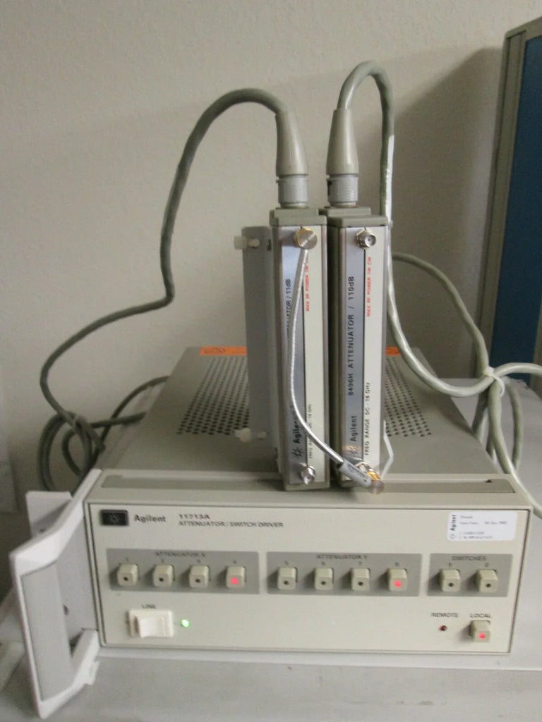 Programmable Step Attenuator 121dB 18GHz 1dB Step Size - ZYYKZ Test Equipment