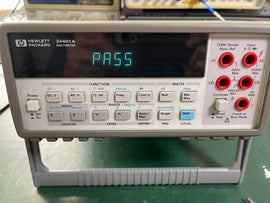 HP Agilent 34401A 6½-Digit True RMS Digital Multimeter - ZYYKZ Test Equipment