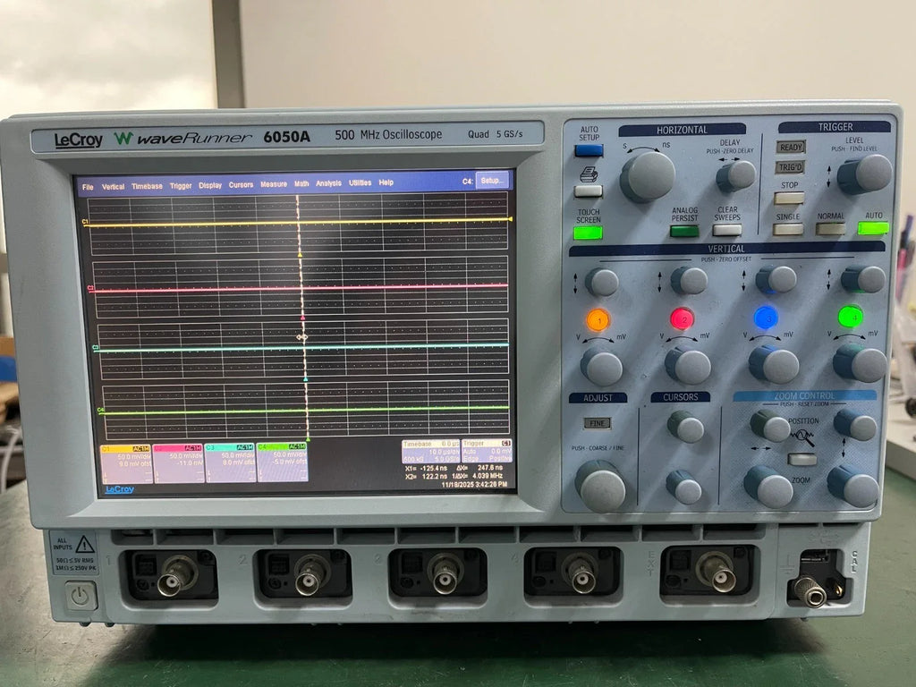 LeCroy WaveRunner 6050A 500MHz 4-Channel Digital Oscilloscope 5GS/s - ZYYKZ Test Equipment