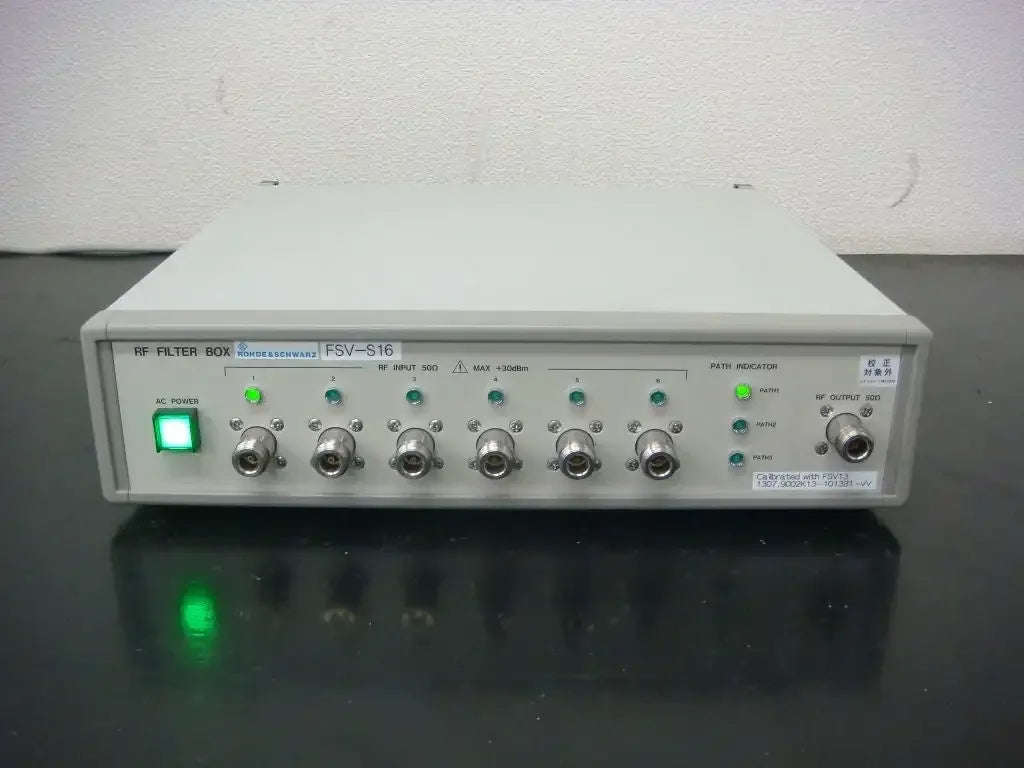 FSV-S16 High-Performance RF Filter Box for Signal Testing - ZYYKZ Test Equipment