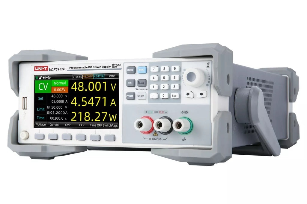 UNI-T UDP6952B 600W Programmable Switching DC Power Supply - 60V/25A, 1 Channel