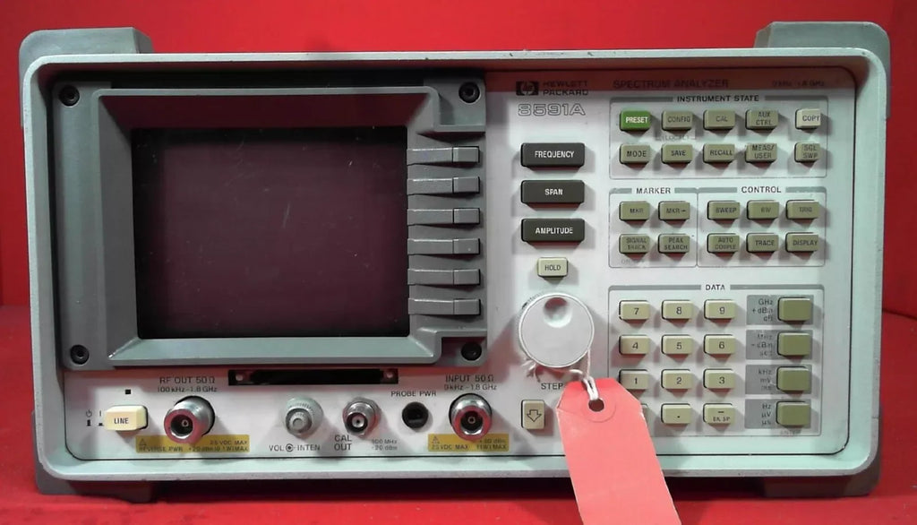 Agilent 8591A Spectrum Analyzer 9 kHz to 1.8 GHz - ZYYKZ Test Equipment