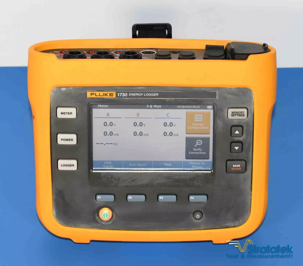 Fluke 1730 3-Phase Electrical Energy Logger with 1500A CTs - PQA Calibrated