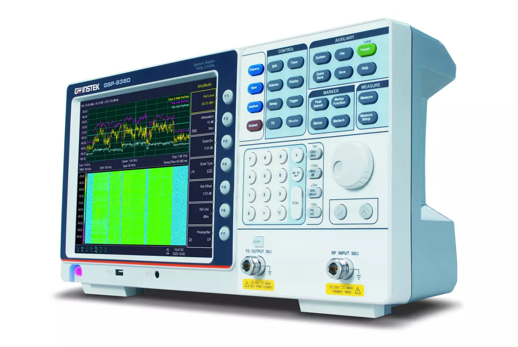 GW Instek GSP-8180TG Spectrum Analyzer with 9kHz-1.8GHz Tracking Generator