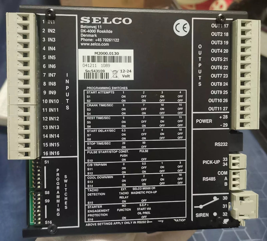M2000.0130 Controller - New Unit