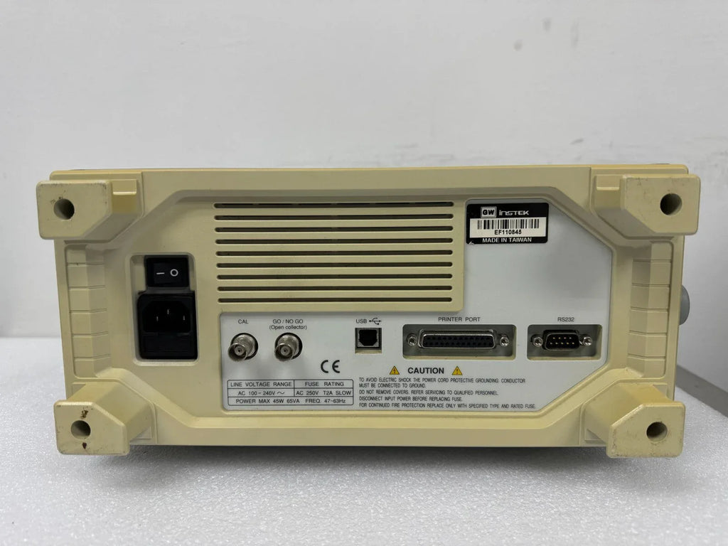GW Instek GDS-820C 200MHz Digital Storage Oscilloscope - ZYYKZ Test Equipment