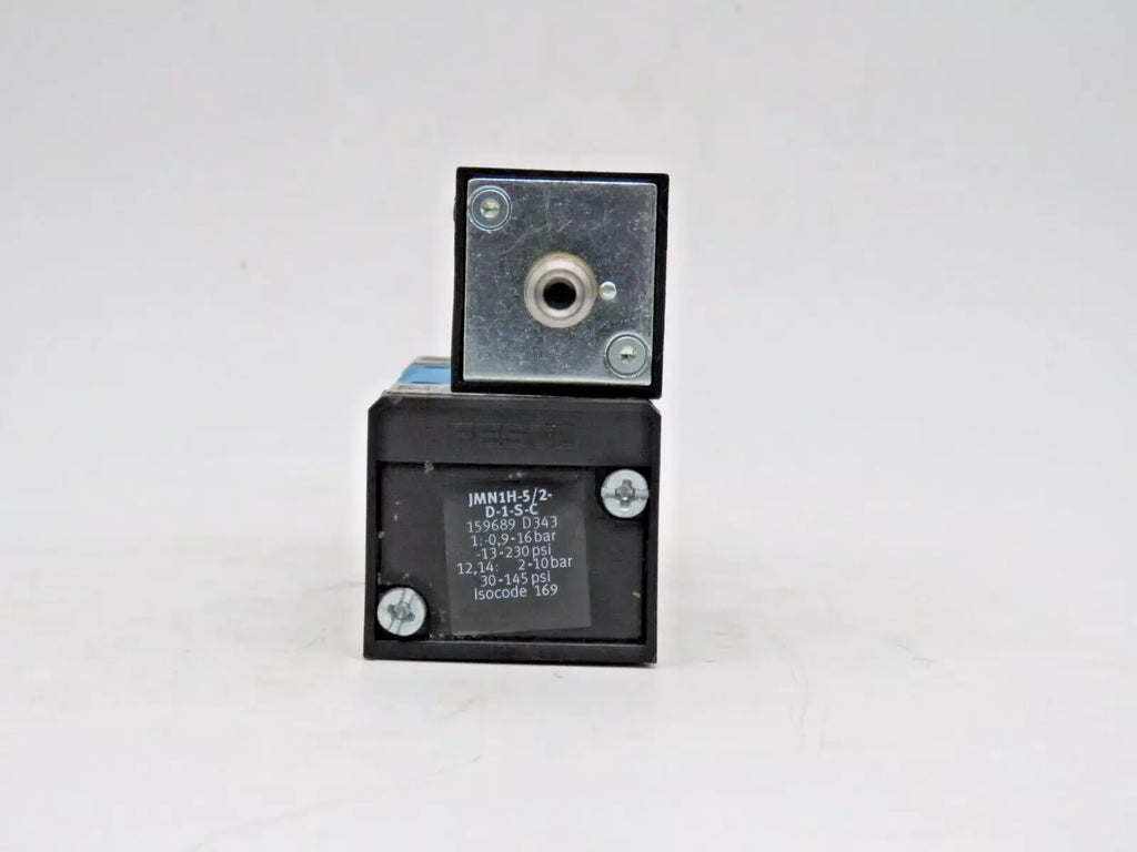 Festo JMN1H-5/2-D-1-S-C Solenoid Valve, 0.9-16 Bar Pressure Range - ZYYKZ Test Equipment
