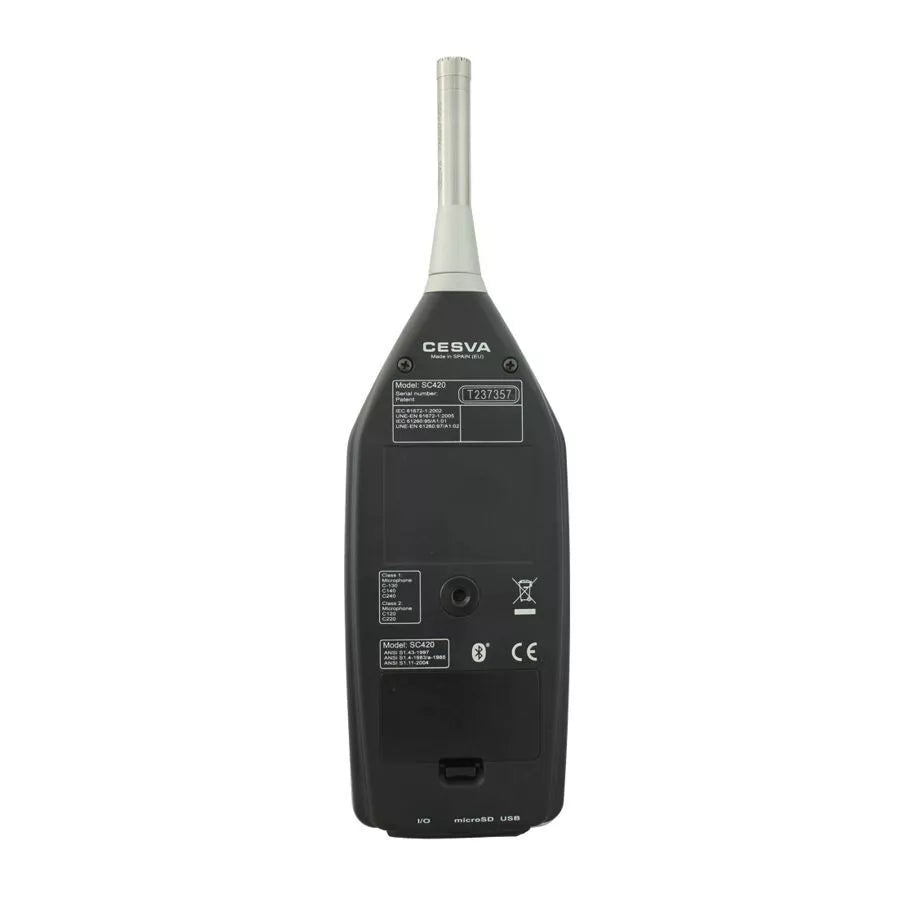 CESVA SC420 Class 1 Sound Level Meter - 23 to 140 dB
