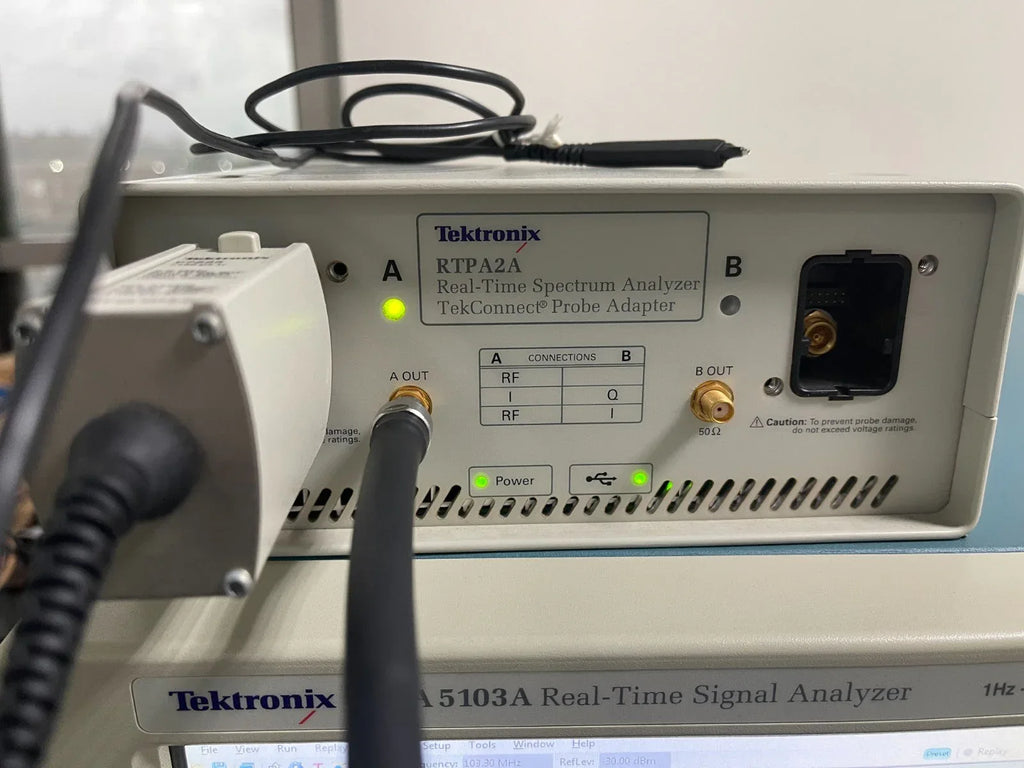 Tektronix RTPA2A Real-Time Spectrum Analyzer Probe Adapter with P7225 - ZYYKZ Test Equipment