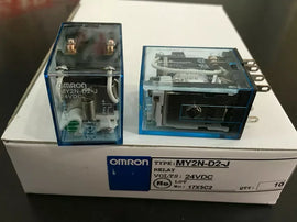 OMRON MY2N-D2-J 24VDC General Purpose Relay - 10 Pack - ZYYKZ Test Equipment