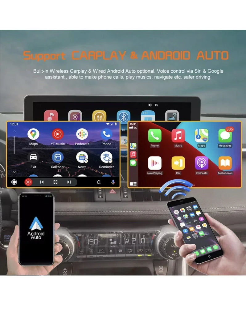 Toyota RAV4 2020 12.3" CarPlay & Android Auto Multimedia Car Radio with 64GB Storage and Bluetooth - ZYYKZ Test Equipment