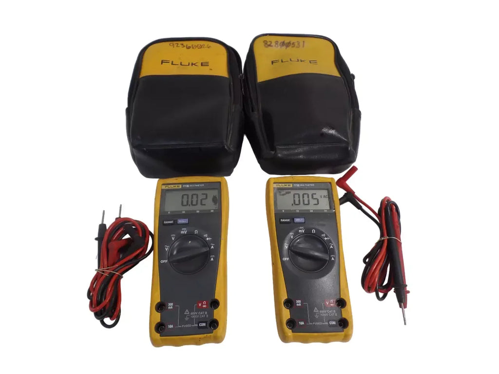Fluke 77III Digital Multimeter Set - Pack of 2 - ZYYKZ Test Equipment