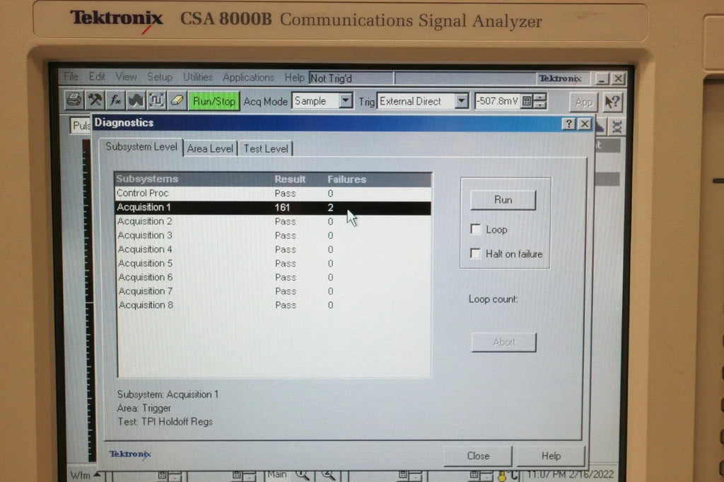 Keysight CSA8000B Communication Signal Analyzer Mainframe - ZYYKZ Test Equipment