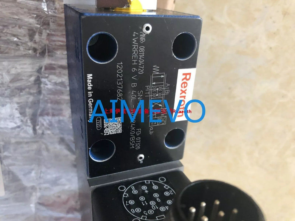 Rexroth 4WRREH6VB40L-11/G24K0/B5M Hydraulic Control Valve