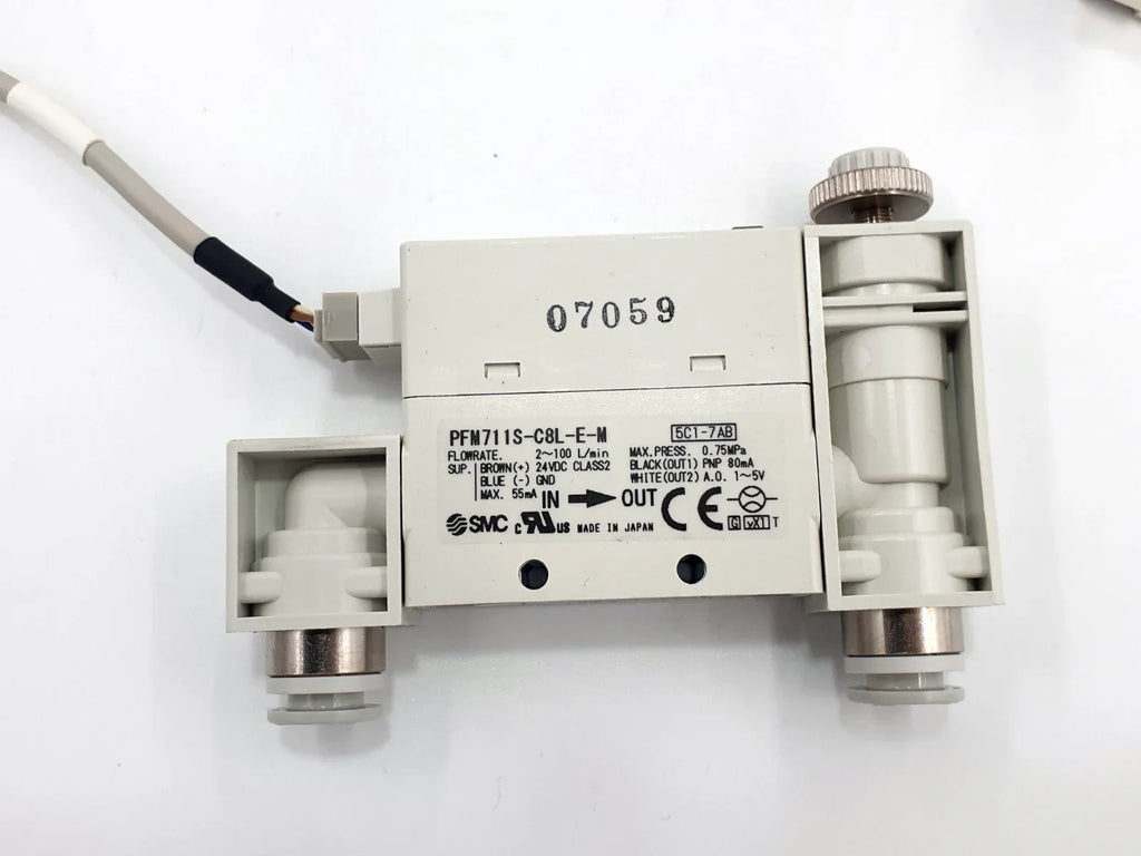 SMC Pneumatic Digital Flow Switch - Precision Air Flow Control - ZYYKZ Test Equipment
