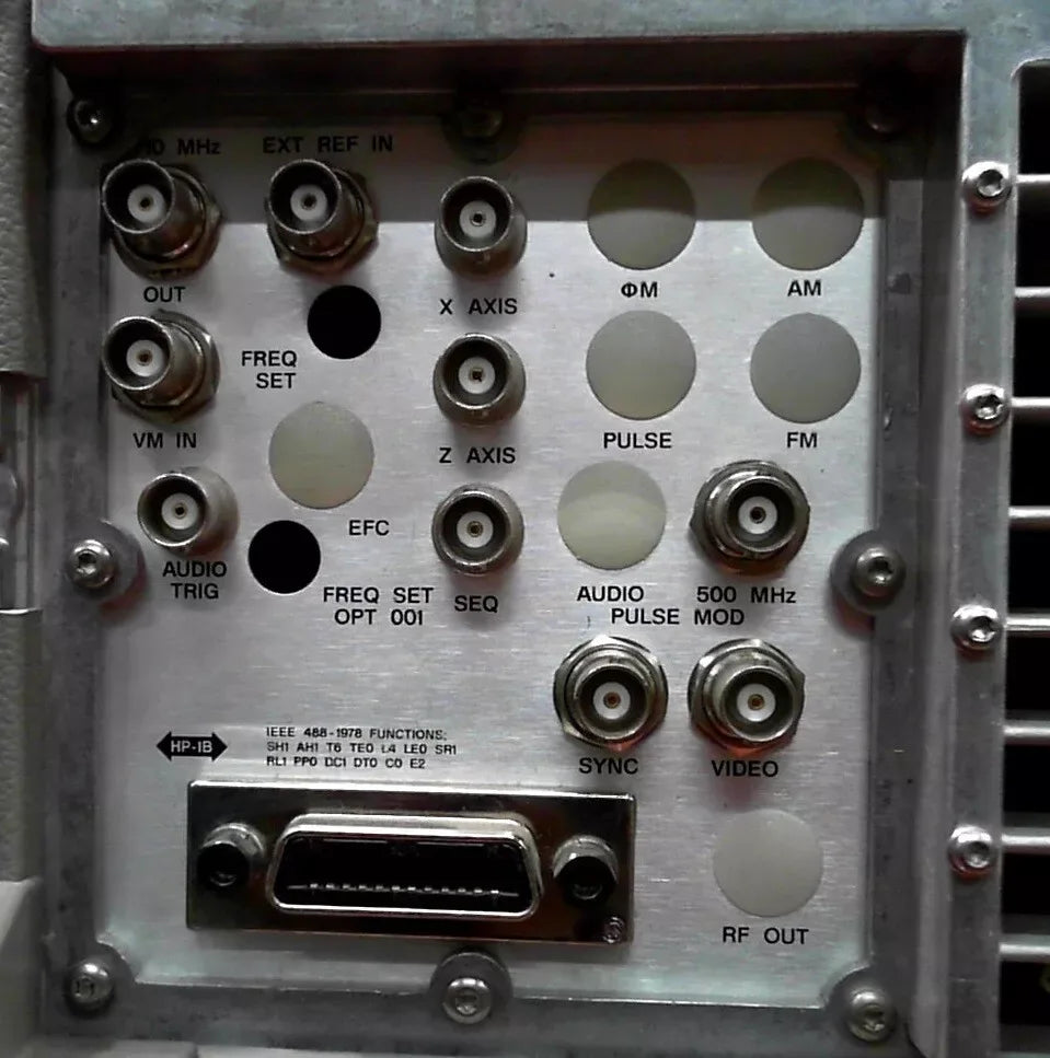 Agilent 8665B Signal Generator 0.1-6000 MHz - ZYYKZ Test Equipment